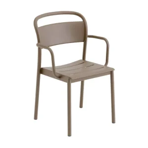 Sleva Židle Linear Steel Armchair, taupe