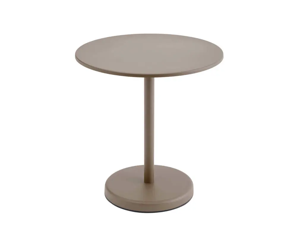 Cenový Hit Stolek Linear Steel Café Table Ø70, taupe