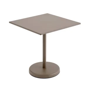 Zlevněný Stolek Linear Steel Café Table 70x70, taupe