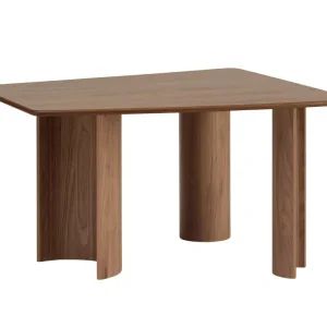 Stůl Re-norm 130x120, lacquered walnut Nízká Cena