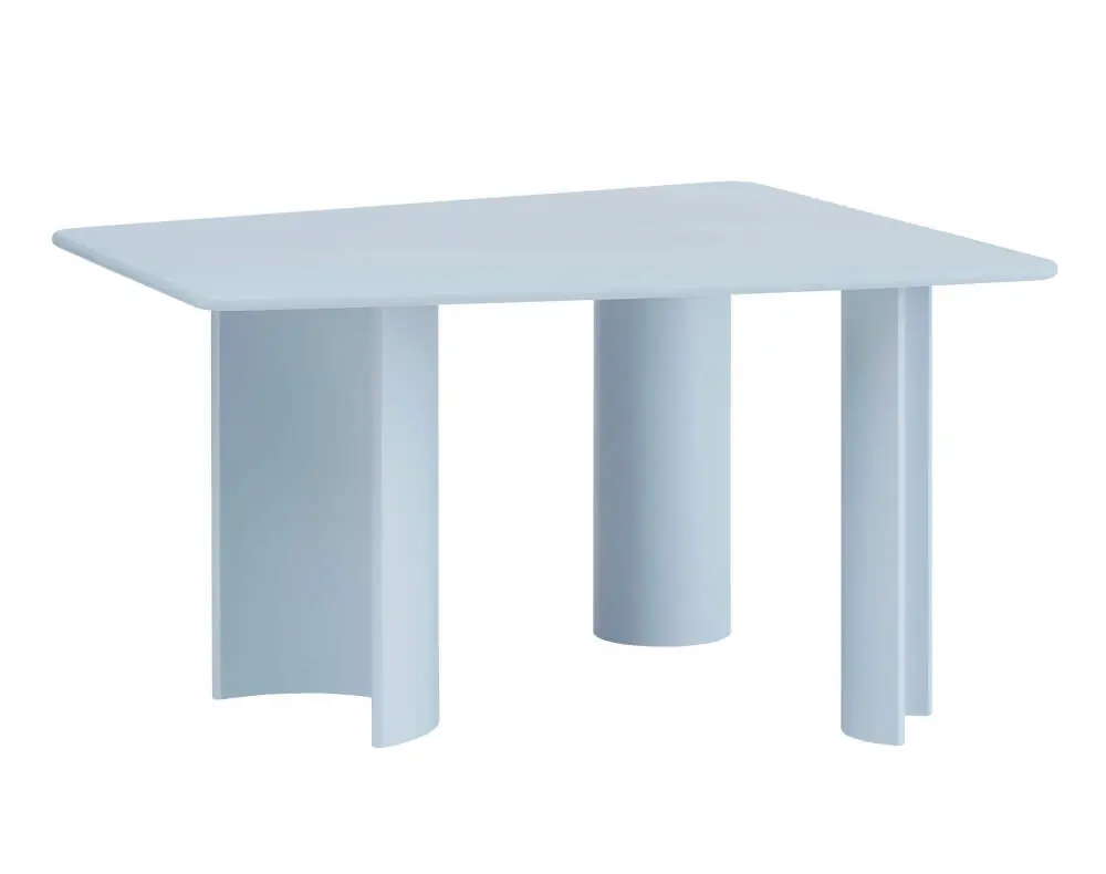 Stůl Re-norm 130x120, light blue Expresní Doručení