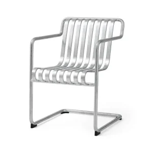 Nejprodávanější Židle Palissade Cantilever Dining Armchair, galvanised