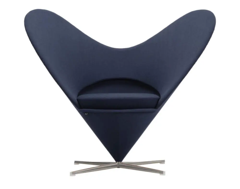 Křeslo Heart Cone Chair, Volo night blue Cenová Bomba