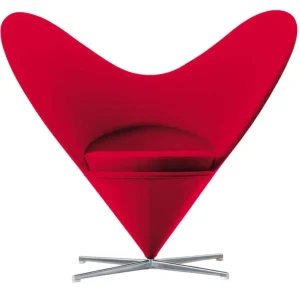 Křeslo Heart Cone Chair, Tonus red Cenově Výhodný