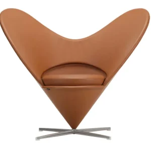 Horká Nabídka Křeslo Heart Cone Chair, cognac