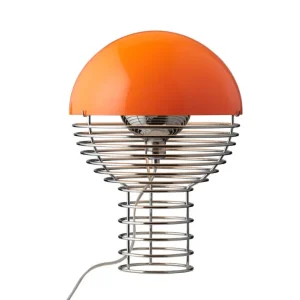Akční Nabídka Stolní lampa Wire 30, chrome/orange