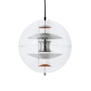 Závěsné svítidlo VP Globe Ø40, brushed alu/orange Poslední Šance