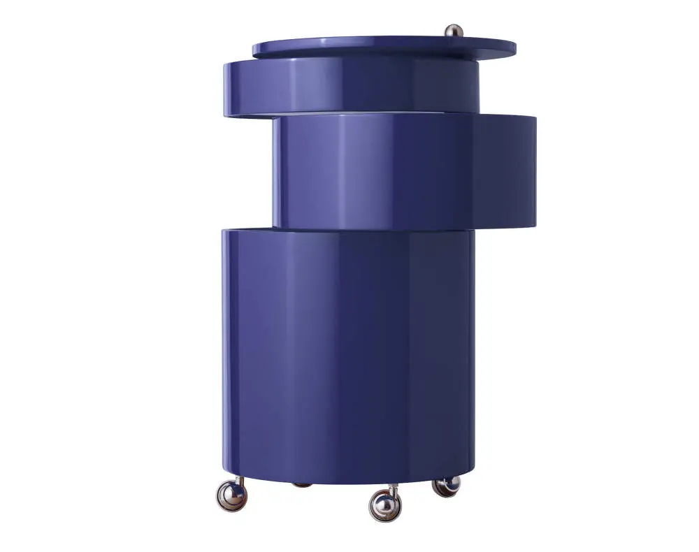 Nakupujte Hned Stolek Barboy, glossy deep blue