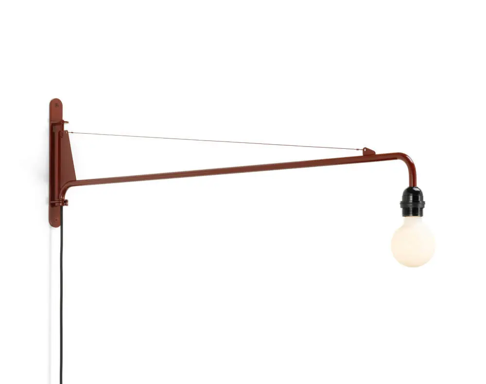 Akce Nástěnná lampa Petite Potence, japanese red