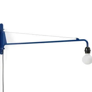 Nástěnná lampa Petite Potence, Prouvé Bleu Marcoule Výprodej