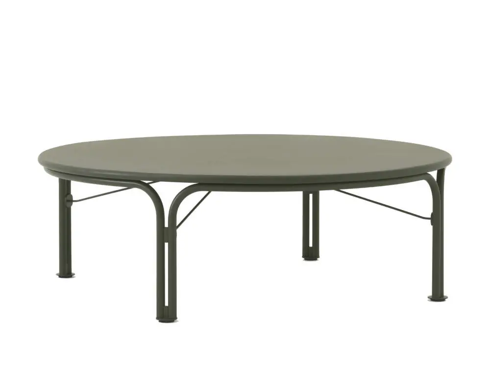 Konferenční stolek Thorvald SC109 Ø115, bronze green Cenově Výhodný