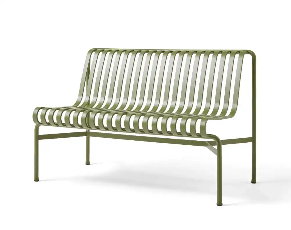 Cenová Bomba Zahradní lavice Palissade Dining Bench bez područek, olive