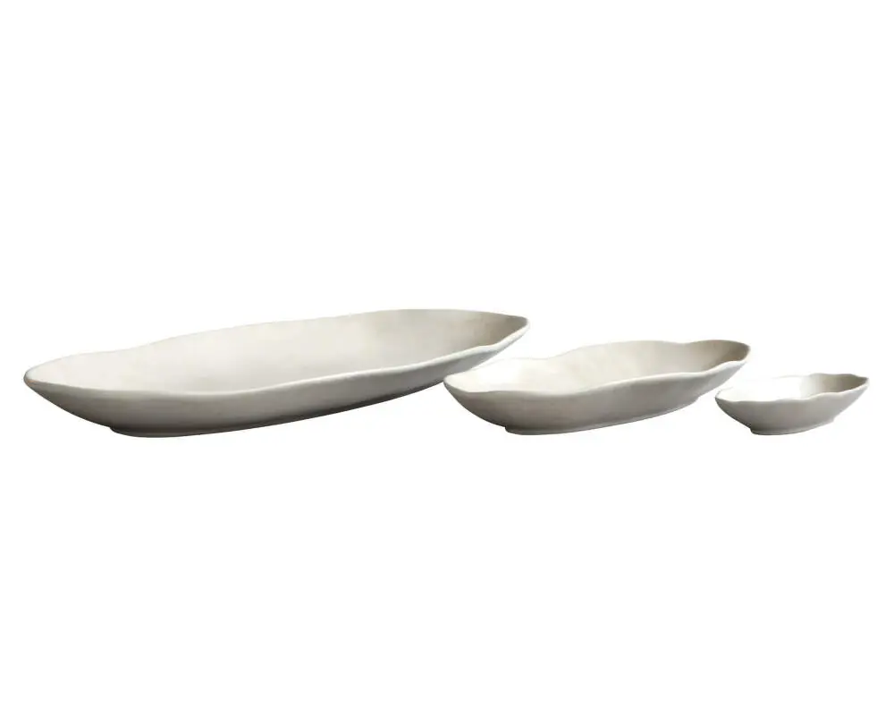Sada servírovacích talířů Native Oval Tray, birch Přímo Od Výrobce