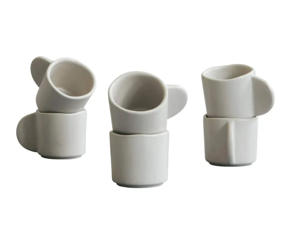 Sezónní Sleva Šálek na espresso Native set 6ks, birch