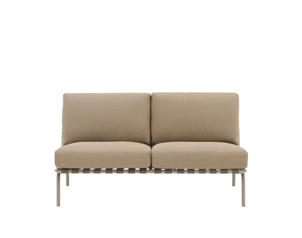 Rychlé Dodání Pohovka Settle Sofa 2-Seater bez područek, Ribbed Weave 5/taupe