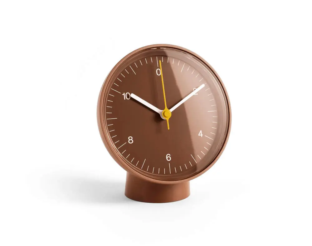 Must-Have Hodiny Table Clock, brown