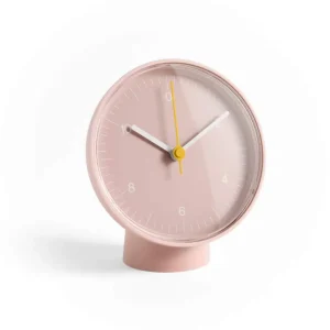 Hodiny Table Clock, pink Nejlepší Volba