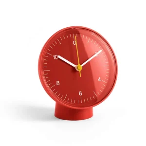 Cenová Bomba Hodiny Table Clock, red