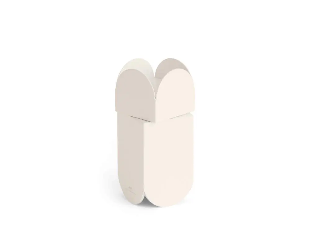 Mlýnek na sůl a pepř Arcs Small, off-white Značkový