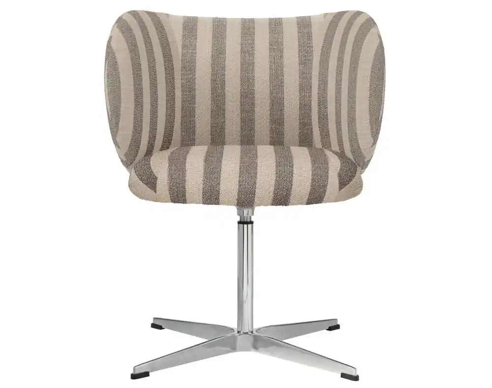 Bezpečná Platba Jídelní židle Rico Swivel, Louisiana sand / off-white
