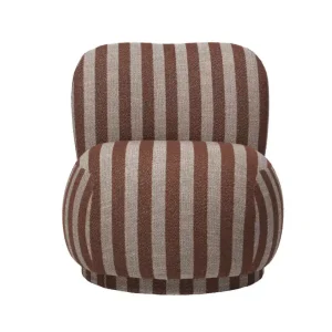 Křeslo Rico Piccolo Swivel Louisiana, sand/chocolate Vrácení Zdarma