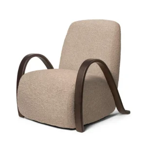 Křeslo Buur Raw Bouclé, natural Nová Kolekce