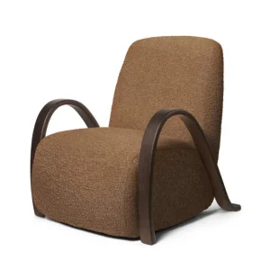 Křeslo Buur Raw Bouclé, tan Super Cena