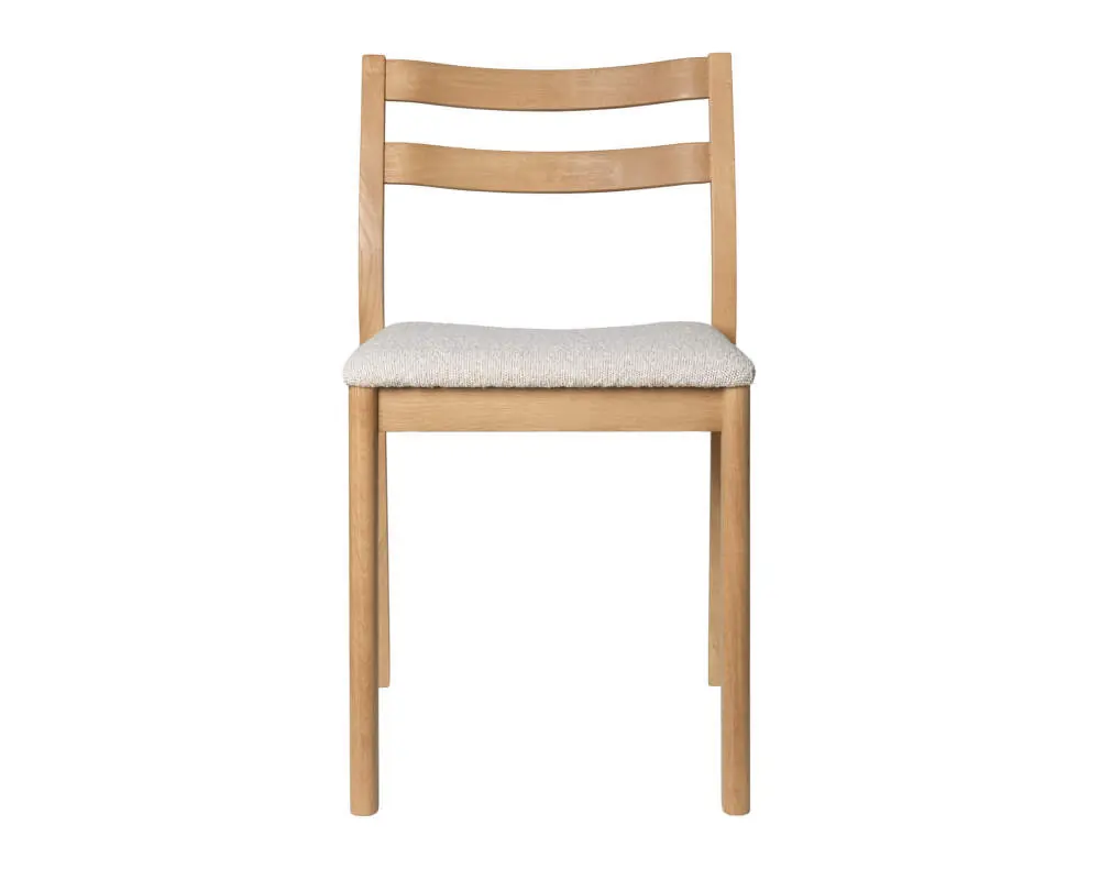 Jídelní židle Boda Rugged Bouclé, natural oak/off-white Koupit Online