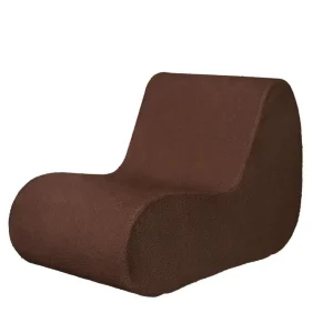 Outdoorové křeslo (středový modul) Rouli, chestnut brown Sleva