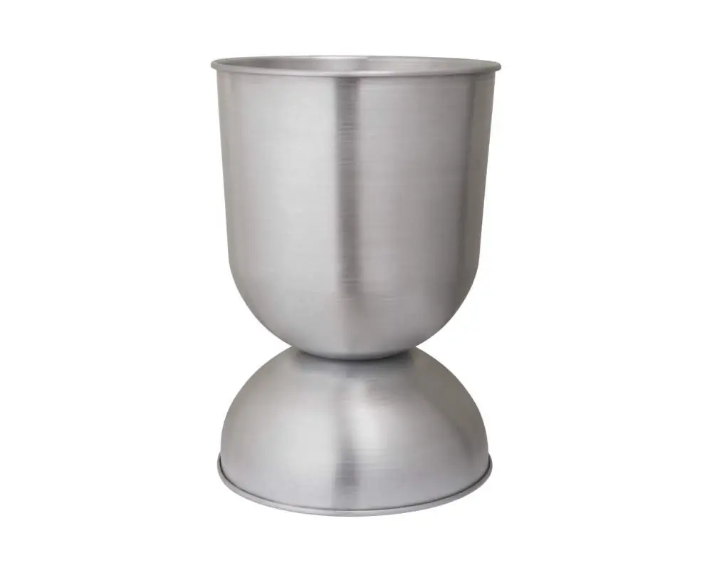 Ověřený Květináč Hourglass Large, aluminium