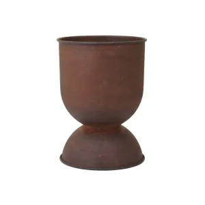 Květináč Hourglass Small, rust Vrácení Zdarma