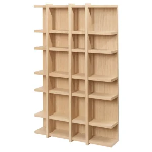 Police Tilem 4x6, natural oak veneer Vysoce Kvalitní