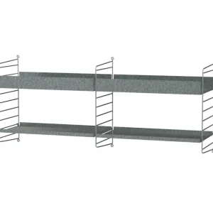 Akční Nabídka Venkovní policová sestava String Outdoor F, galvanized