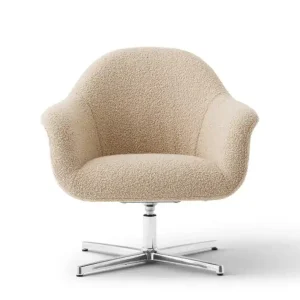 Nejlepší Volba Křeslo Harbour Lounge Chair Swivel, polished aluminium / Baena 15