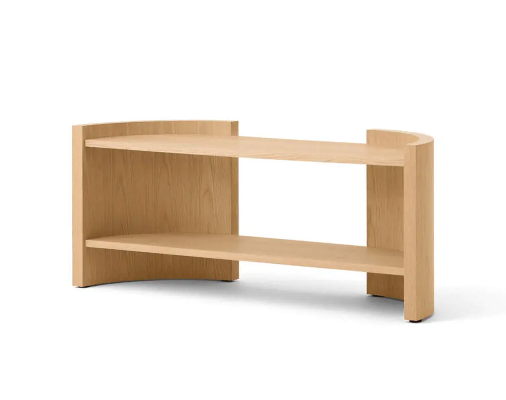 Policová sestava Crescent Shelving Low, oak Expresní Doručení