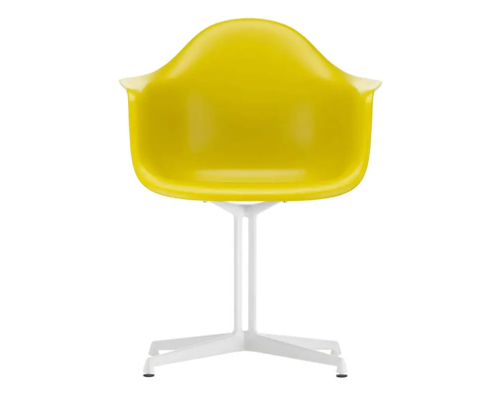 Židle Eames DAL, mustard / white Koupit Online