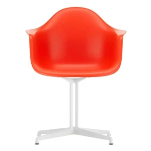 Expresní Doručení Židle Eames DAL, poppy red / white