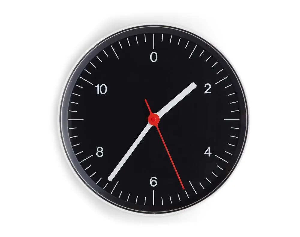 Nástěnné hodiny Wall Clock, black Must-Have