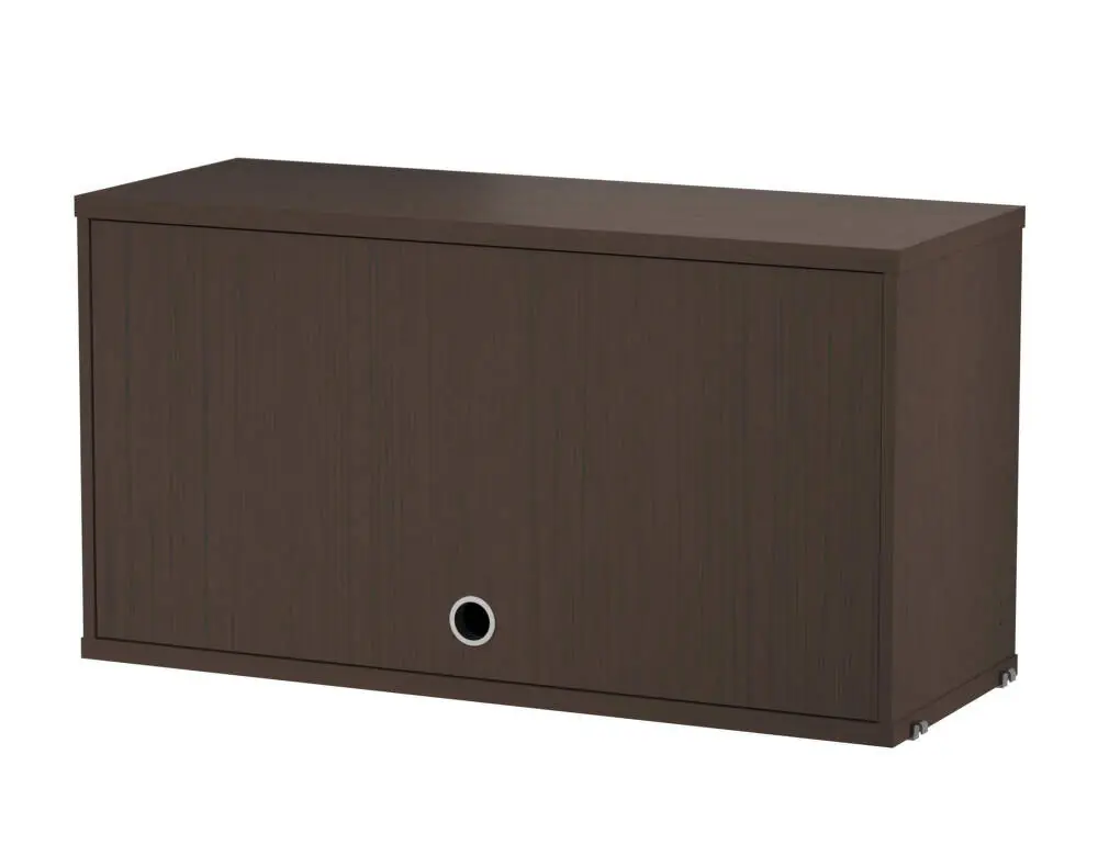Komoda String Cabinet with flip door, dark oak Must-Have