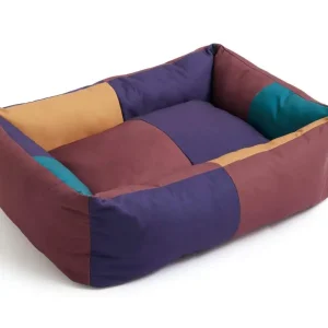 Akce Psí pelíšek Dogs Bed Zip L, burgundy / green
