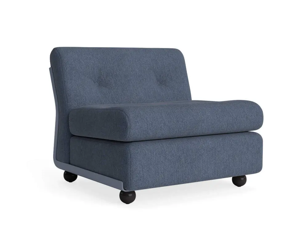 Ex-display Křeslo Amanta, Turf blue grey Autentický