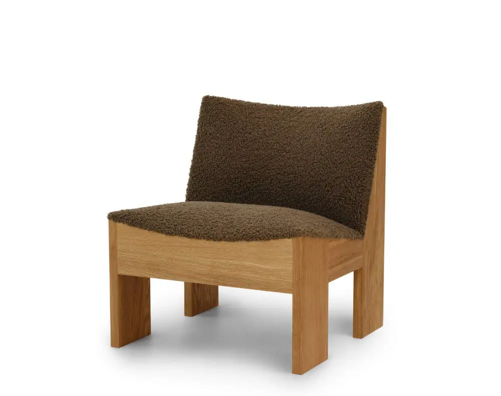 Must-Have Ex-display Křeslo Tenon Natural Oak, Zinc Drake Mocha