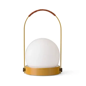 Cenová Bomba Přenosná lampa Carrie Leather Handle, golden brown