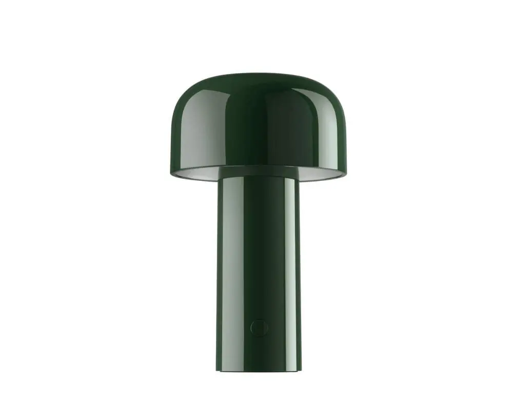 Novinka Přenosná lampa Bellhop, glossy green