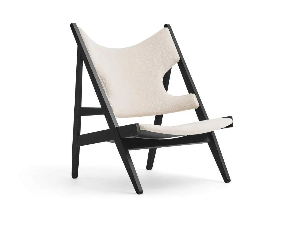 Odeslání Ihned Ex-display křeslo Knitting Lounge Chair, Barnum Bouclé