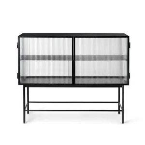 Výhodná Nabídka Ex-display komoda Haze Sideboard Reeded glass, black