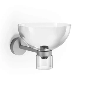 Nástěnná lampa Nocturne Bowl, silver Levný