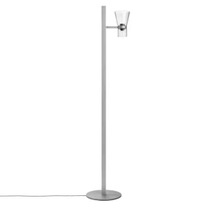 Výprodej Stojací lampa Nocturne Cone F1, silver