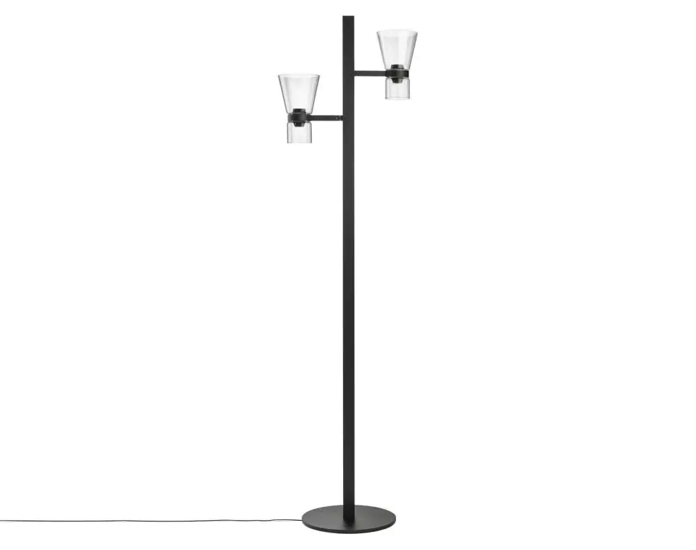 Stojací lampa Nocturne Cone F2, black Zlevněný