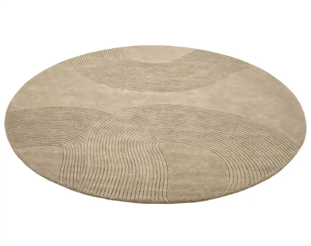 Vysoce Kvalitní Koberec Zen Round Ø300 cm, beige